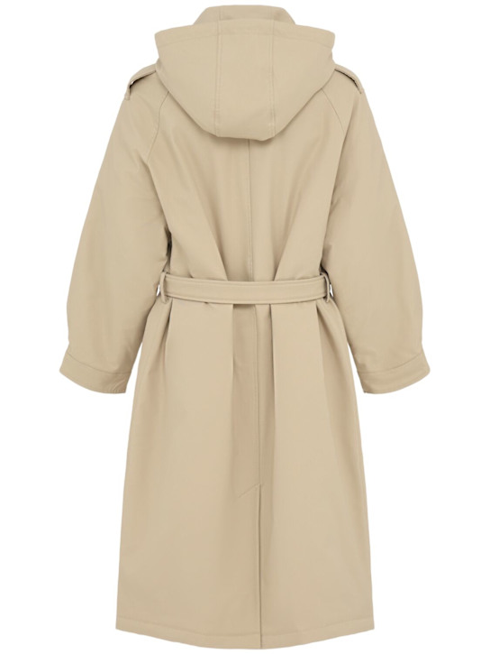 INDEE: Gabardine trench coat - サンド - kids-girls_1 | Luisa Via Roma