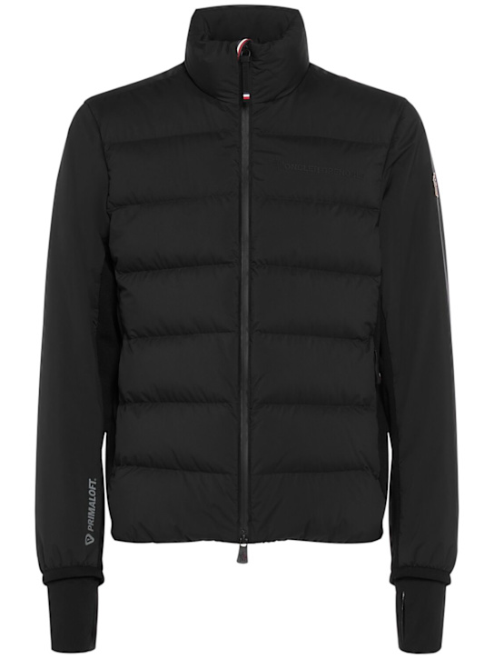 Moncler Grenoble: Araripe nylon down ski jacket - Black - men_0 | Luisa Via Roma