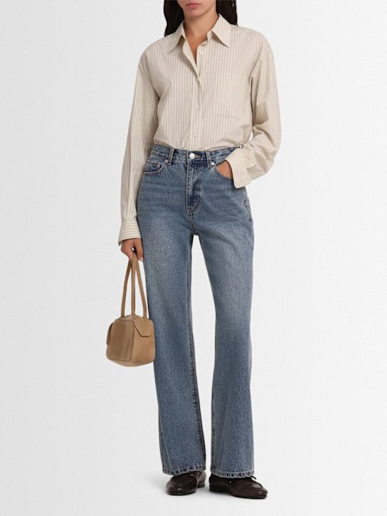 Dunst: High rise relaxed flared jeans - women_1 | Luisa Via Roma