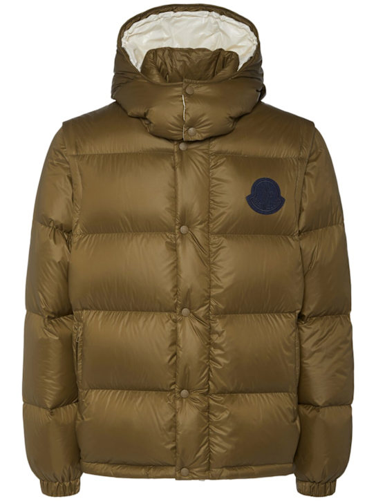 Moncler: Cyclone2合1尼龙羽绒服 - men_0 | Luisa Via Roma