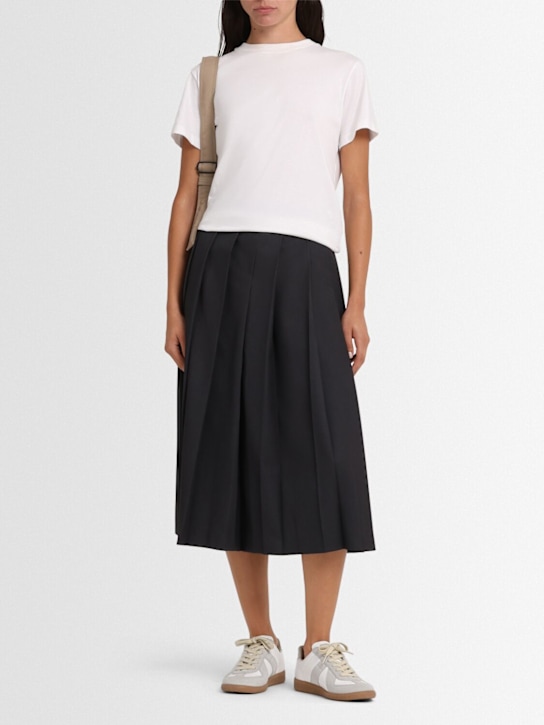 Dunst: Pleated long skirt - women_1 | Luisa Via Roma