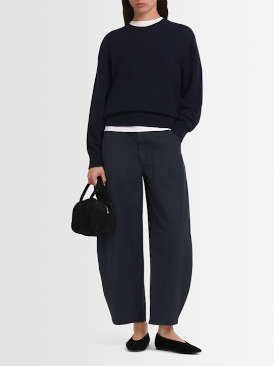 Dunst: Wool blend crewneck sweater - women_1 | Luisa Via Roma