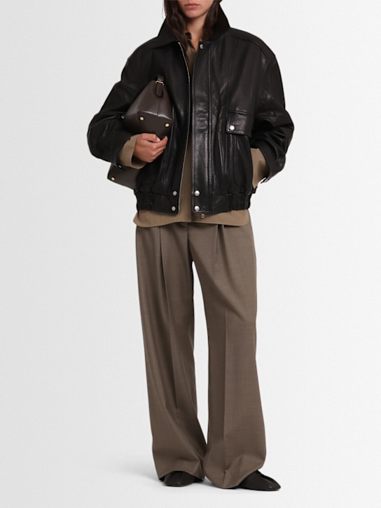 Dunst: Chaqueta oversize de piel vintage - women_1 | Luisa Via Roma