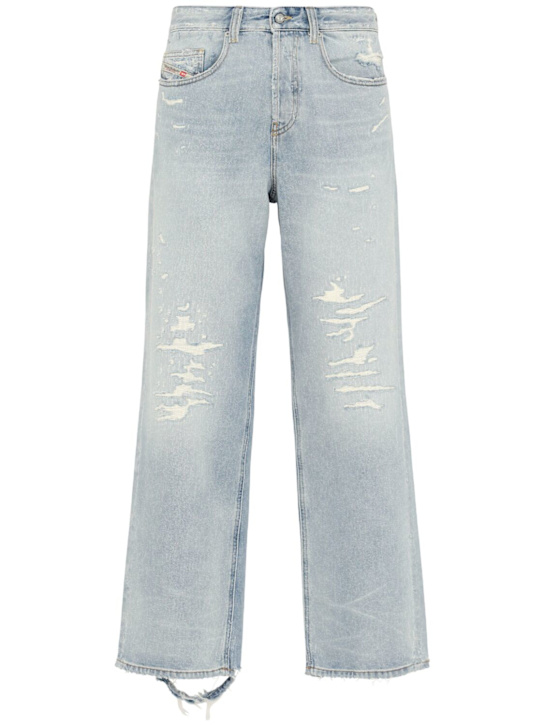Diesel: 2001 D-MACRO relaxed jeans - Blue - men_0 | Luisa Via Roma