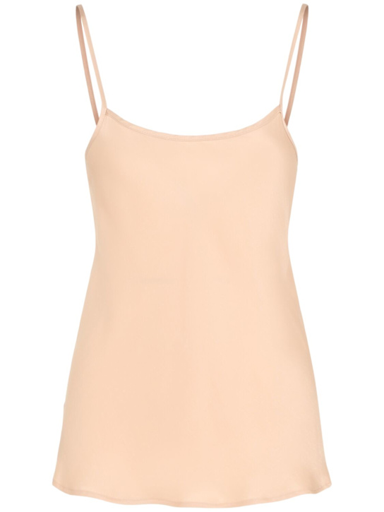 Annagreta: Tanktop aus Viskosesatin „Sienna“ - Hautfarben - women_0 | Luisa Via Roma