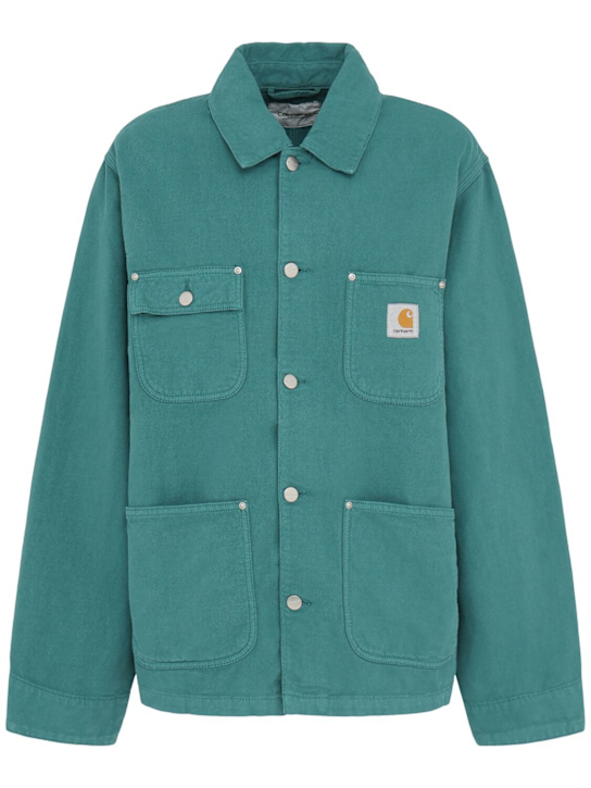 Carhartt WIP: Walter Chore casual jacket - Saguaro - women_0 | Luisa Via Roma