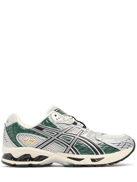 Asics: Sneakers Gel-Nimbus 10.1 - Blanc/Vert - women_0 | Luisa Via Roma