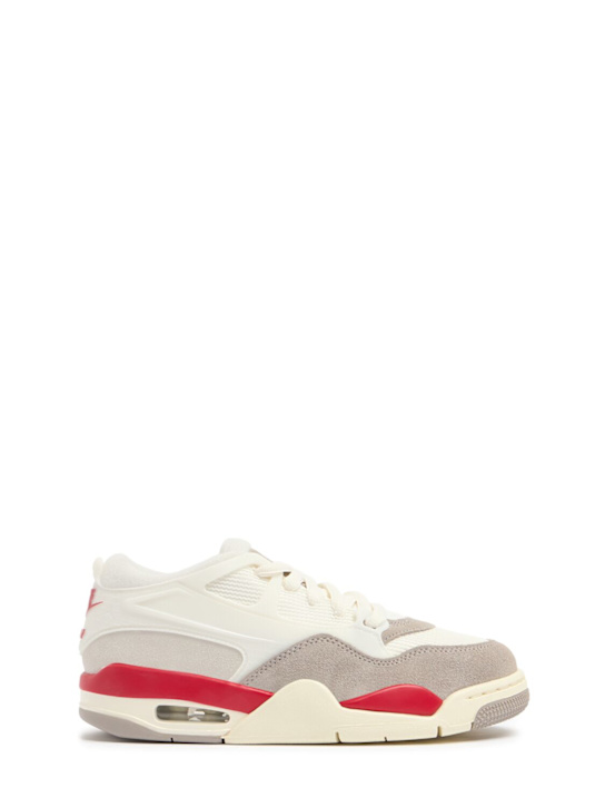 Jordan: Sneakers Air Jordan 4 RM GS - Sail/Fire Red-c - kids-girls_0 | Luisa Via Roma