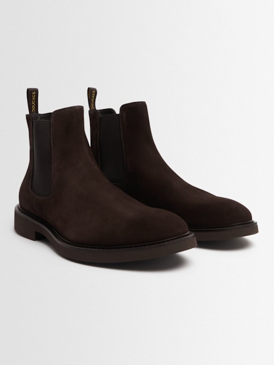 Doucal's: Suede beatle boots - men_1 | Luisa Via Roma