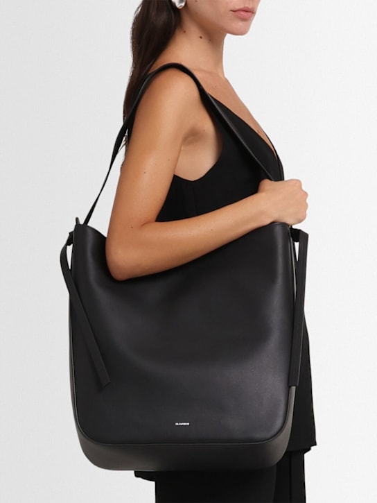 Jil Sander: Knot leather tote bag - women_1 | Luisa Via Roma