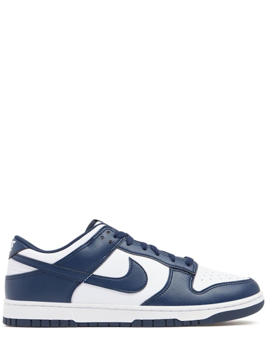 Nike: Sneakers "Dunk Low Retro“ - Weiß/Nacht - men_0 | Luisa Via Roma