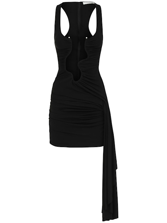 Christopher Esber: Salacia ruched mini dress - women_0 | Luisa Via Roma