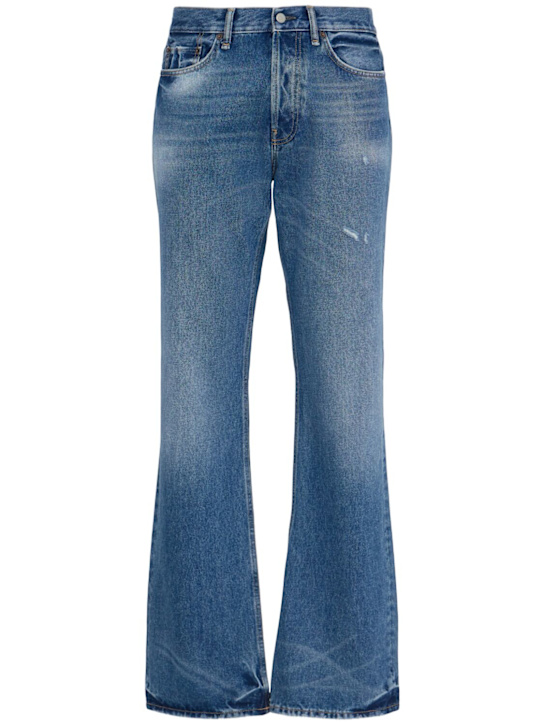 Acne Studios: 2020m denim jeans - Mid Blue - men_0 | Luisa Via Roma
