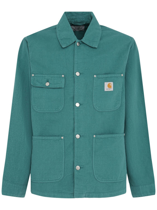 Carhartt WIP: Walter Chore casual jacket - Saguaro - men_0 | Luisa Via Roma