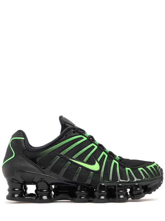 Nike: Sneakers Shox TL - Black/Green Str - women_0 | Luisa Via Roma