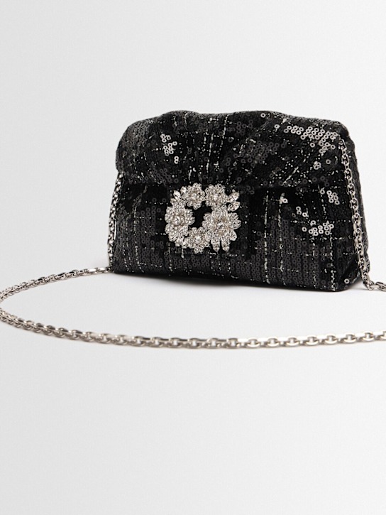 Roger Vivier: Micro RV Bouquet draped bag - women_1 | Luisa Via Roma