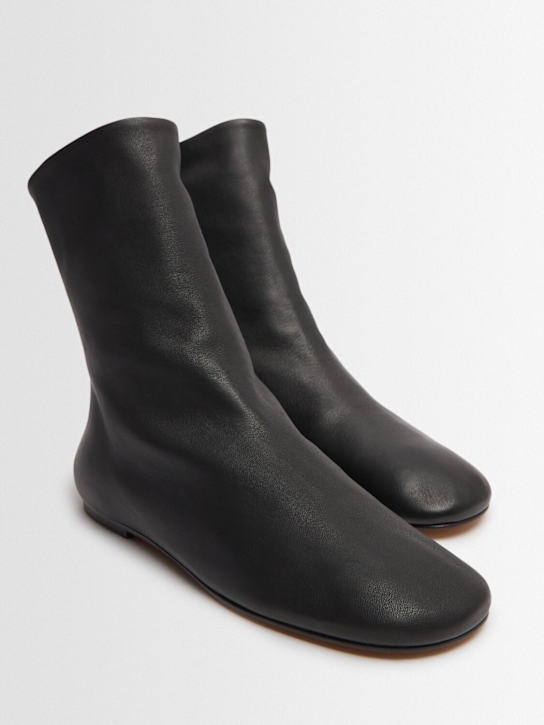 Jude: Floor leather ankle boots - Black - women_1 | Luisa Via Roma
