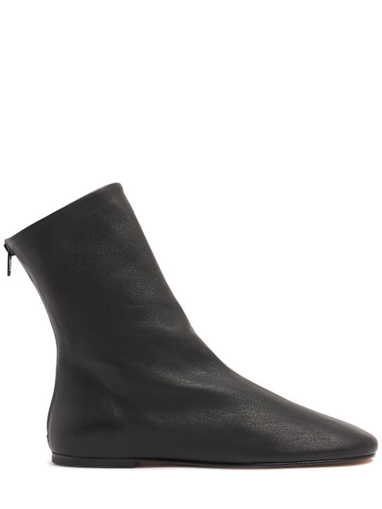 Jude: Floor leather ankle boots - Black - women_0 | Luisa Via Roma