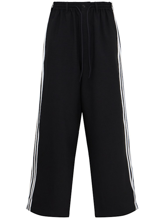 Y-3: Pantalon technique en tissu Wire - men_0 | Luisa Via Roma