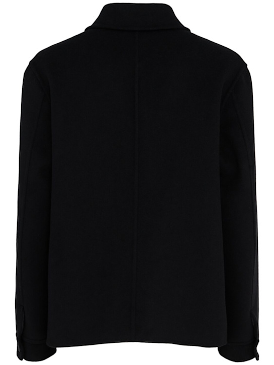 The Core: Veste en laine mélangée - Noir - men_1 | Luisa Via Roma