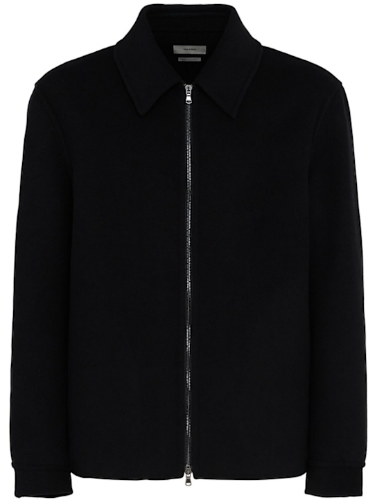 The Core: Wool blend jacket - Black - men_0 | Luisa Via Roma