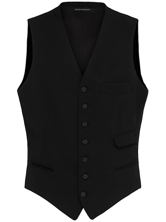 Yohji Yamamoto: Tailored vest - men_0 | Luisa Via Roma