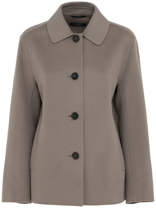 'S Max Mara: Lily wool single breasted short coat - women_0 | Luisa Via Roma