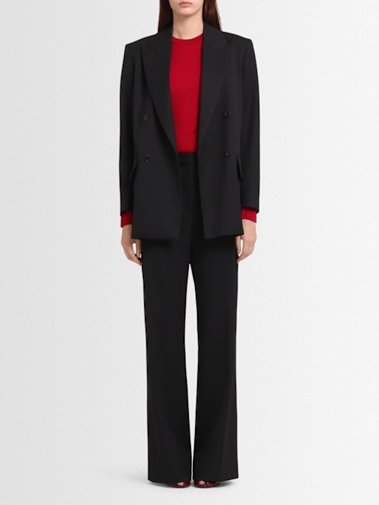 Annagreta: Anna ウールニット クルーネックセーター - レッド - women_1 | Luisa Via Roma