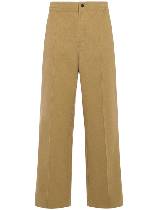 Moncler Grenoble: Embossed logo tech après-ski pants - men_0 | Luisa Via Roma