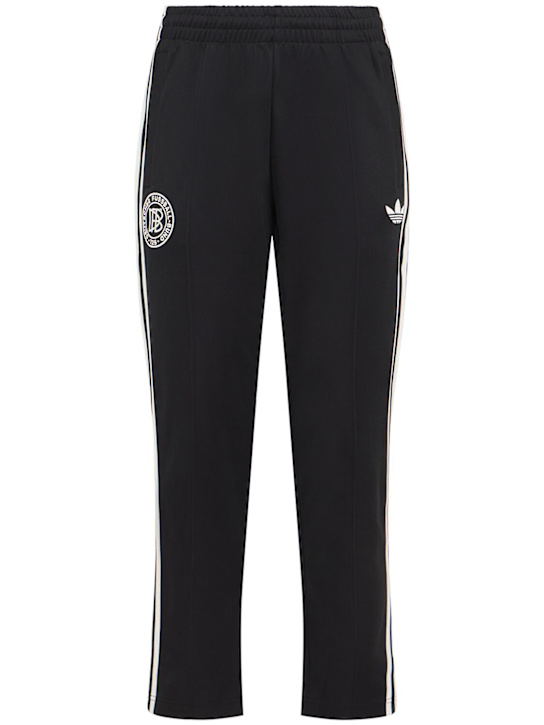 adidas Originals: Germany DFB Anniversary track pants - Black/White - men_0 | Luisa Via Roma