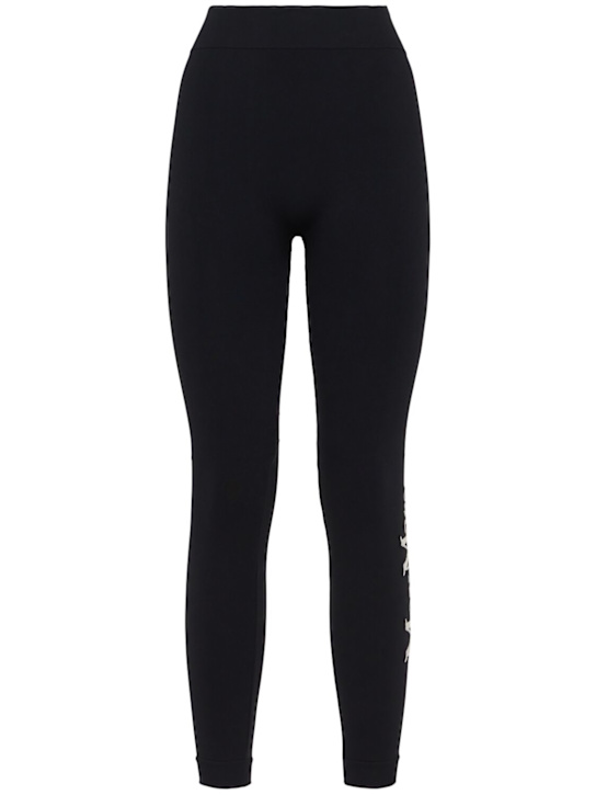 'S Max Mara: Basilea jersey logo leggings - women_0 | Luisa Via Roma
