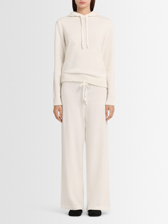 Annagreta: Aurora ウールニットパンツ - オフホワイト - women_1 | Luisa Via Roma