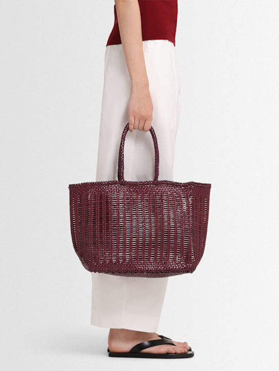 Dragon Diffusion: Bolso grande Bali Basket de piel - Ciruela - women_1 | Luisa Via Roma