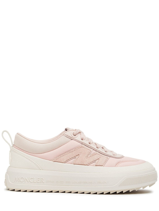 Moncler: Moncler Altive nubuck & suede sneakers - women_0 | Luisa Via Roma