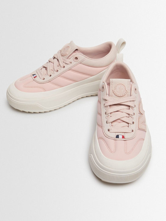 Moncler: Moncler Altive nubuck & suede sneakers - women_1 | Luisa Via Roma