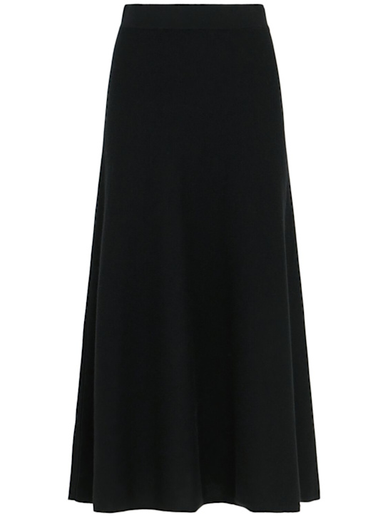 Lisa Yang: Torie knit long skirt - women_0 | Luisa Via Roma