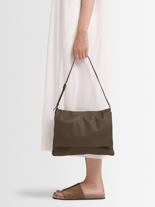 The Row: Nan soft leather shoulder bag - women_1 | Luisa Via Roma