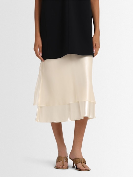 Proenza Schouler: 60mm Cable T strap sandals - Khaki - women_1 | Luisa Via Roma