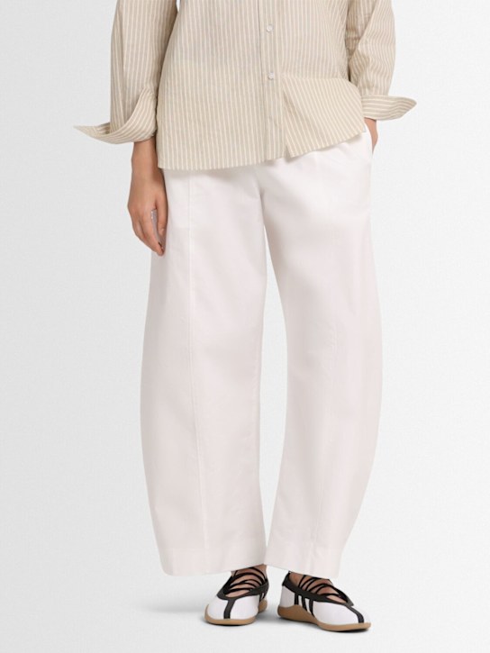 adidas Originals: Taekwondo Mei Ballet sneakers - White/Black - women_1 | Luisa Via Roma