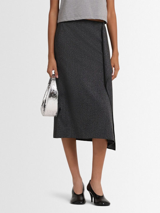 Proenza Schouler: 70mm Glove slick napa pumps - Black - women_1 | Luisa Via Roma