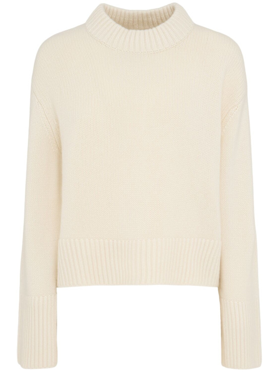 Lisa Yang: Sony sweater - Cream - women_0 | Luisa Via Roma