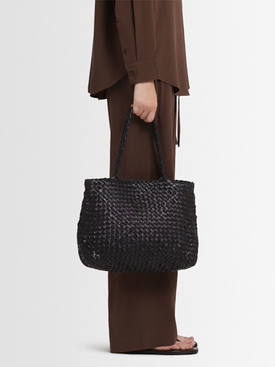 Dragon Diffusion: Vintage Mesh Tote leather bag - Black - women_1 | Luisa Via Roma