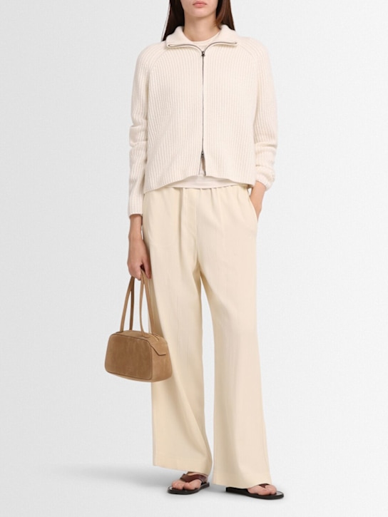 Lisa Yang: Sadie zip cardigan - women_1 | Luisa Via Roma