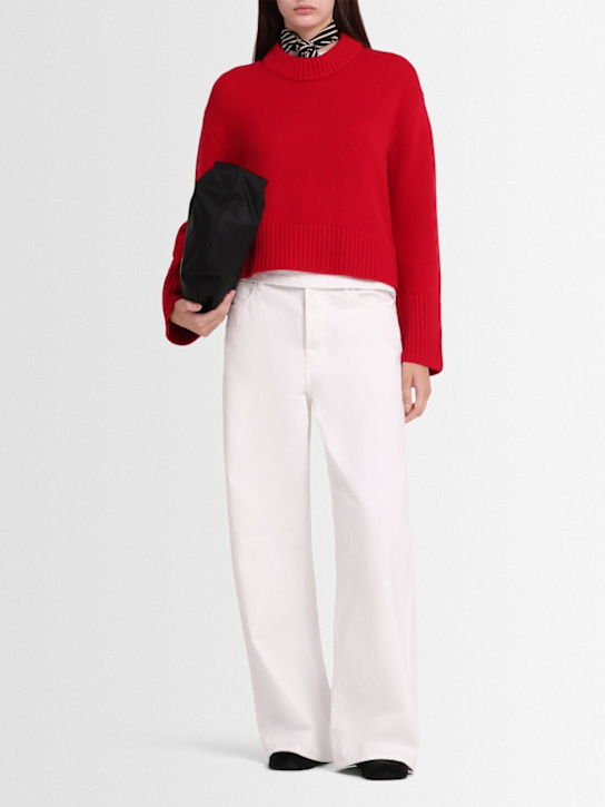 Lisa Yang: Sony sweater - Goji Berry - women_1 | Luisa Via Roma