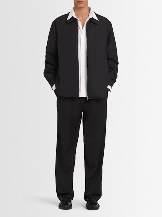 The Core: Gepolsterte Hemdjacke - Schwarz - men_1 | Luisa Via Roma