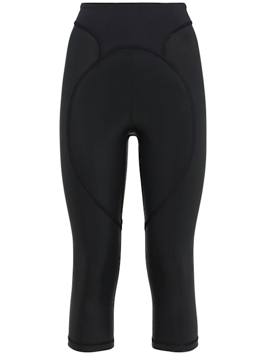adidas By Stella McCartney: Training Micro Dot capri leggings - women_0 | Luisa Via Roma