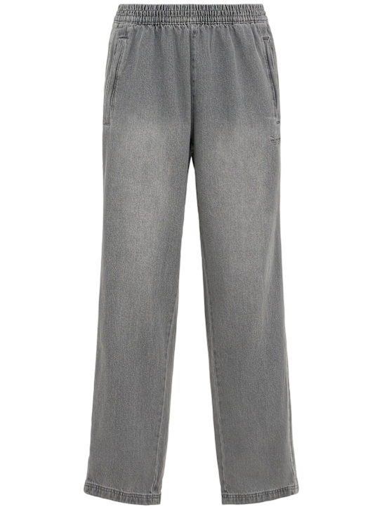 adidas Originals: Denim track pants - Lghden - men_0 | Luisa Via Roma