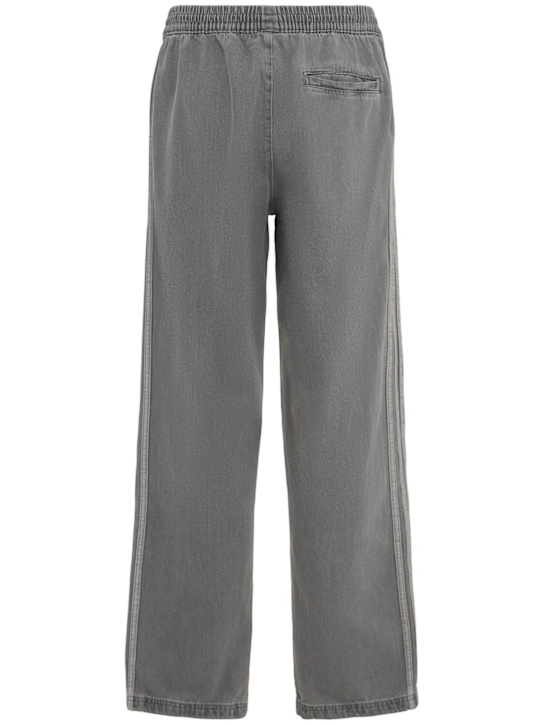 adidas Originals: Denim track pants - Lghden - men_1 | Luisa Via Roma