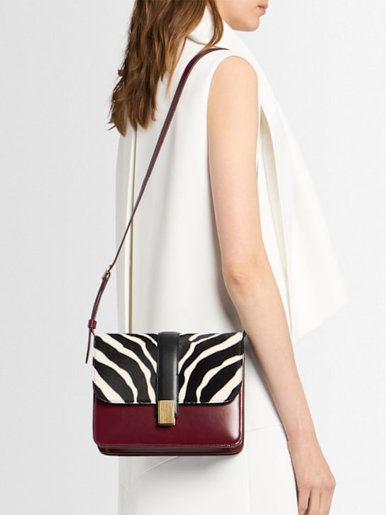 Khaite: Borsa a tracolla Blake - Oxblood - women_1 | Luisa Via Roma