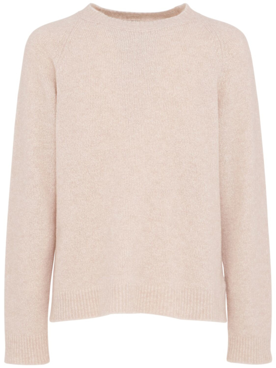 The Core: ウールニットクルーネックセーター - ナチュラル - men_0 | Luisa Via Roma